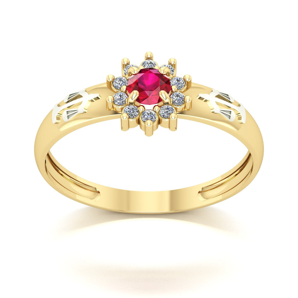 Anel de Formatura de Direito Evermore Ouro 18k