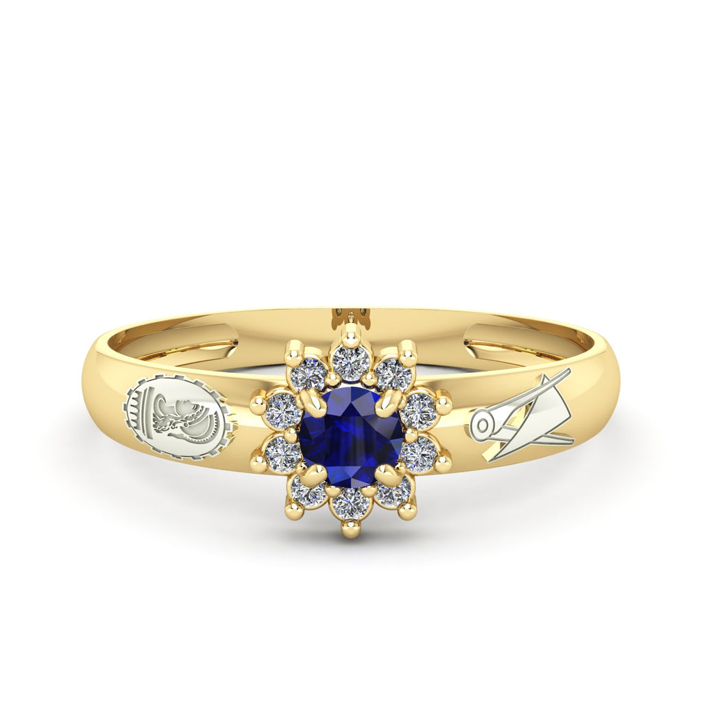 Anel de Formatura de Engenharia Civil Evermore Ouro 18k