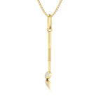 Pingente de Espelho Odontologico Ouro 18k
