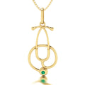 Pingente de Estetoscópio II Ouro 18k