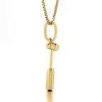 Pingente Martelo Neurológico Ouro 18k