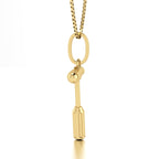 Pingente Martelo Neurológico Ouro 18k