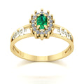 Anel de Formatura de Medicina Crown II Ouro 18k