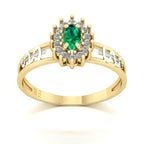 Anel de Formatura de Medicina Crown II Ouro 18k