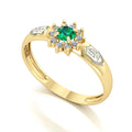 Anel de Formatura de Nutrição Evermore Ouro 18k