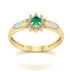 Anel de Formatura de Nutrição Evermore Ouro 18k