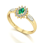 Anel de Formatura de Nutrição Evermore II Ouro 18k