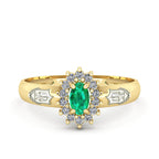 Anel de Formatura de Nutrição Evermore II Ouro 18k