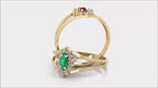 Anel de Formatura Odontologia Legacy Ouro 18k