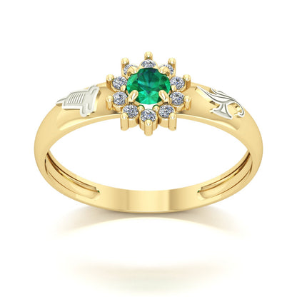Anel de Formatura de Técnico em Enfermagem Evermore Ouro 18k